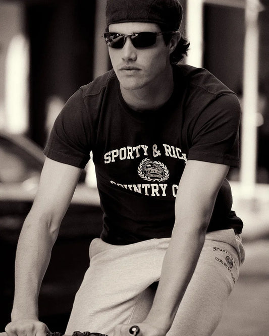 Sporty&Rich  T-shirt Tee Luxury Summer